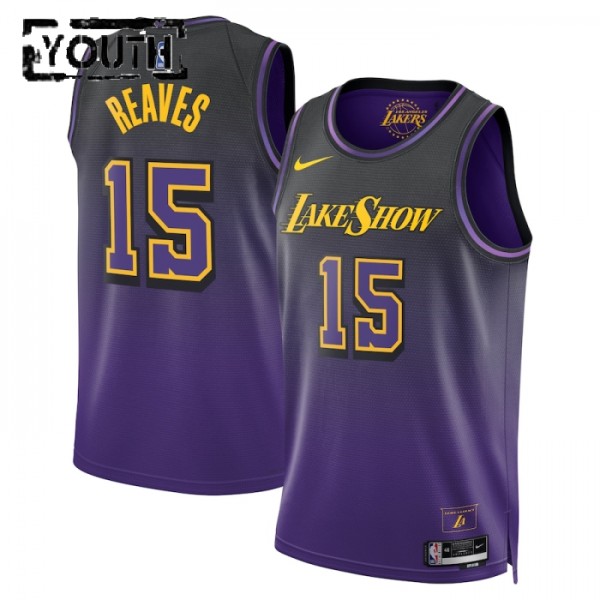 Los Angeles Lakers Trikot Austin Reaves Nike 2024-25 City Edition Lila Swingman - Kinder Los Angeles Lakers Trikot Austin Reaves Nike 2024-25 City Edition Lila Swingman - Kinder